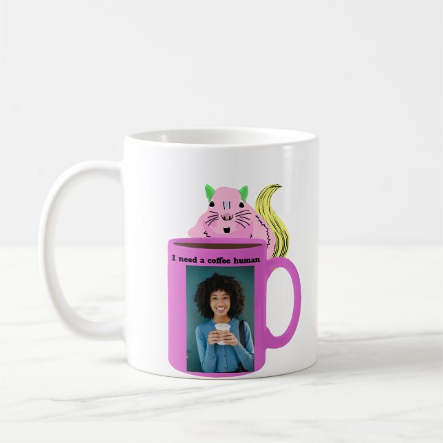 Einzigartiger Eichhörnchen-Lover-Kaffee-Cup Kaffeetasse (Links)