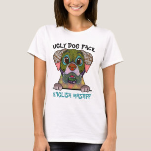 Einzigartiger englischer Mastiff hässlicher Hund g T-Shirt