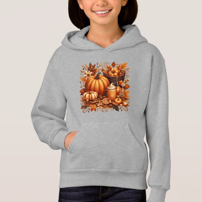 Einzigartiger Erntedank Hoodie (Vorderseite)