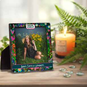 Einzigartiger floraler Abschluss Custom StylishFot Fotoplatte