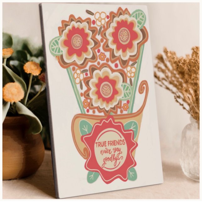 Einzigartiger floraler Designstil Fotoplatte (Von Creator hochgeladen)