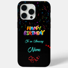 Einzigartiger Geburtstag iPhone 15 Pro Max Fall Case-Mate iPhone Hülle