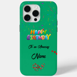 Einzigartiger Geburtstag iPhone 15 Pro Max Fall Case-Mate iPhone Hülle