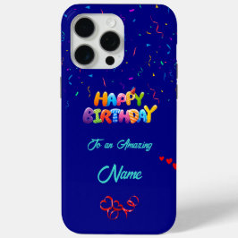 Einzigartiger Geburtstag iPhone 15 Pro Max Fall Case-Mate iPhone Hülle