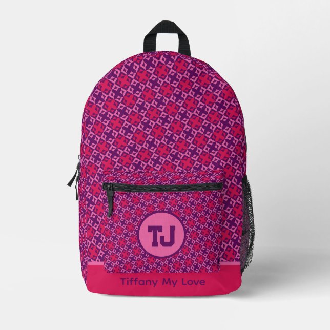 Einzigartiger Gefallen an Geschenkgutachten für Sc Bedruckter Rucksack (Vorderseite)