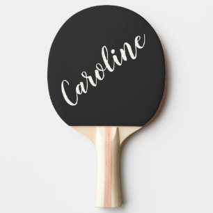Einzigartiger Gefallen Personalisierter Name Schwa Tischtennis Schläger