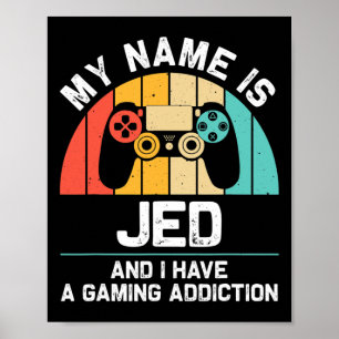 Einzigartiger Geschenkname Personalisiert Lustiger Poster