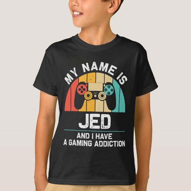 Einzigartiger Geschenkname Personalisiert Lustiger T-Shirt (Vorderseite)