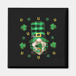 Einzigartiger Gnome St Patricks Day - Niedliches B Magnet
