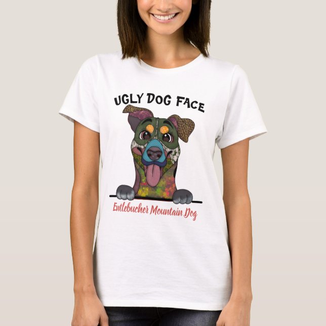 Einzigartiger Hundenhund T-Shirt (Vorderseite)