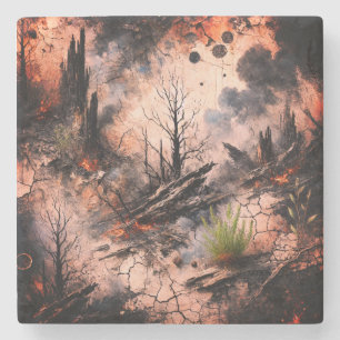 Einzigartiger künstlerischer Untersetzer