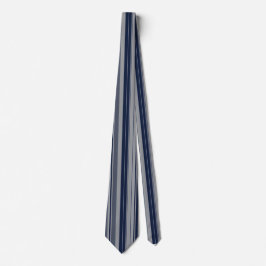 Einzigartiger Luxus Grau Navy Blue Print Krawatte