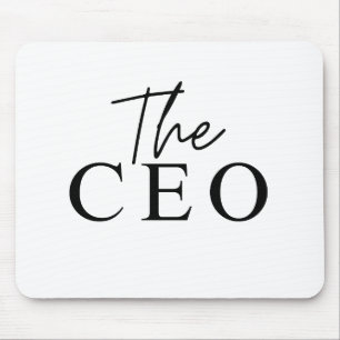 Einzigartiger Minimalist Der CEO Mousepad