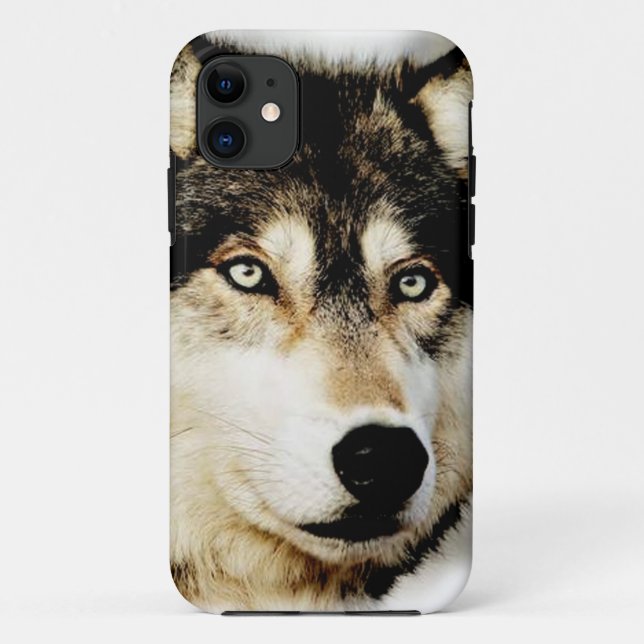 Einzigartiger Motivierend Wolf Case-Mate iPhone Hülle (Rückseite)