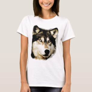 Einzigartiger Motivierend Wolf T-Shirt