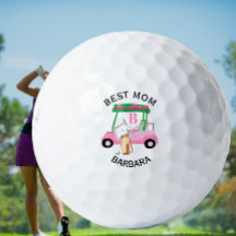 Einzigartiger Name des Golfkartons Beste Mama Mono