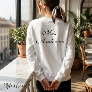 Einzigartiger Name Gedruckter Casual Sweatshirt-St Sweatshirt