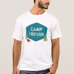 Einzigartiger personalisierter Camp-Name Geburtsta T-Shirt