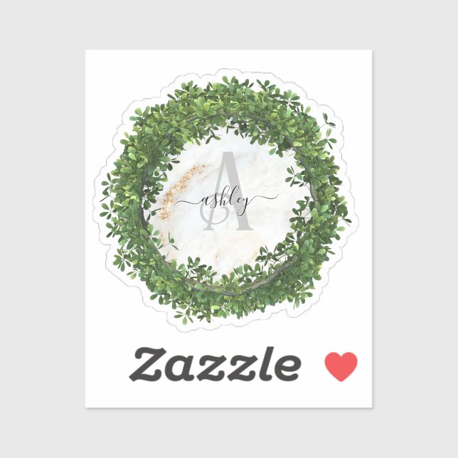 Einzigartiger Personalisierter Schlüsselanhänger m Aufkleber (Blatt)