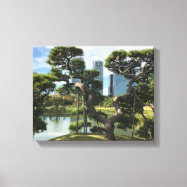 Einzigartiger Pinienbaum Leinwanddruck