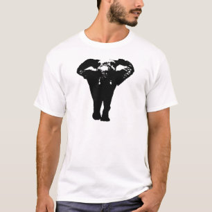 Einzigartiger Pop Art Elephant T-Shirt