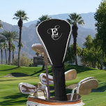 Einzigartiger Stilname und Monogram Typografie Bla Golf Headcover<br><div class="desc">Es geht um Sie mit diesem schönen Cover-Design des Golfkopfes, das eine elegante, stilvolle Darstellung Ihres Namens und Monogramms ist. Klassische Serifen und eine verziertere Skripttypografie verbinden sich in einer ausgewogenen Symmetrie. Die drei Elemente verschmelzen mit einer ausgeklügelten Harmonie und kreieren Ihr eigenes Markenlogo. Hier mit einem schicken schwarzen Hintergrund...</div>