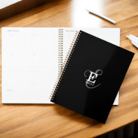 Einzigartiger Stilname und Monogram Typografie Bla