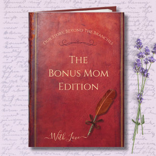Einzigartiger Storybook-Bonus-Mama-Foto-Muttertags Karte