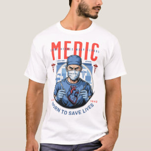 Einzigartiger und besonderer Tribut an Mediziner u T-Shirt