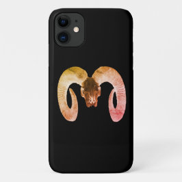 einzigartiger und handgefertigter Ziegenschädel Case-Mate iPhone Hülle