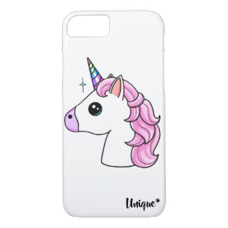 Einzigartiger Unicorn funkelnd iphone Fall! Schön! iPhone 8/7 Hülle