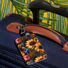 Einzigartiger Vintager Barockstil Gepäckanhänger