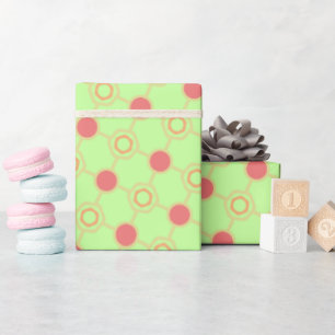Einzigartiger Whimsical fröhlicher geometrischer H Geschenkpapier