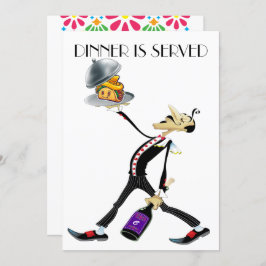 Einzigartiges Abendessen / Ansammlung Version 2 Ei Einladung