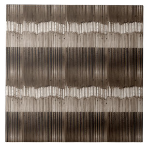 Einzigartiges Abstraktes Muster braun und Beige Fliese