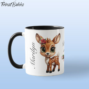 Einzigartiges Baby Deer, Fawn, 🦌 Hirsch 🎄 Liebe Tasse