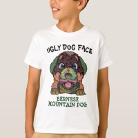 Einzigartiges Berner Hund hässliches Gesicht