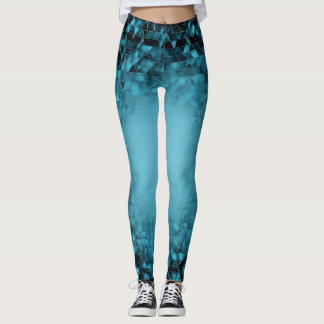 Einzigartiges Blau Leggings