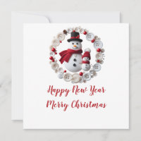 Einzigartiges Button-Design für Wintergrüße"