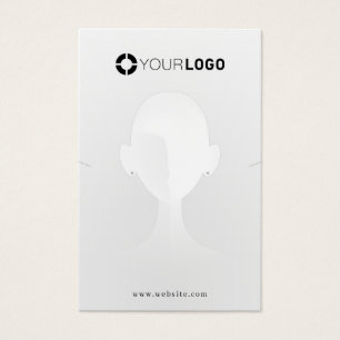 Einzigartiges cooles Portrait-Logo Ohrring-Display