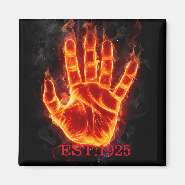 Einzigartiges Design, das die Hand mit coolem Gesc Magnet (Vorne)