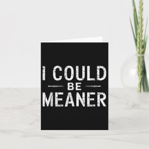 Einzigartiges Design, das ich für Männer Gemeiner  Karte