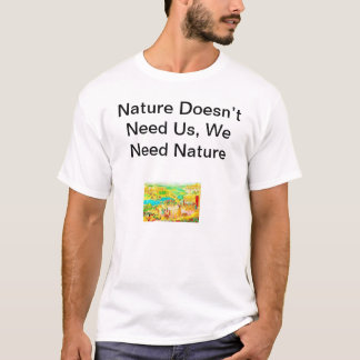 einzigartiges Design für nachhaltige Erde T-Shirt