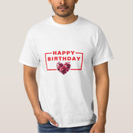 Einzigartiges Design - GLÜCKLICH BIRTHDAY T-Shirt