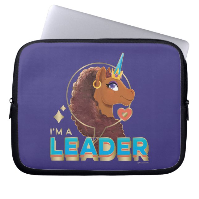 Einzigartiges Design "I m a Leader" Laptopschutzhülle (Vorderseite)