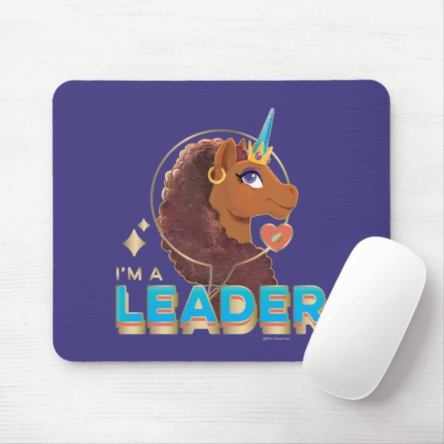 Einzigartiges Design "I m a Leader" Mousepad (Mit Mouse)