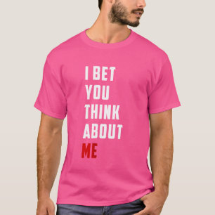 Einzigartiges Design, ich wette, Sie denken an mic T-Shirt
