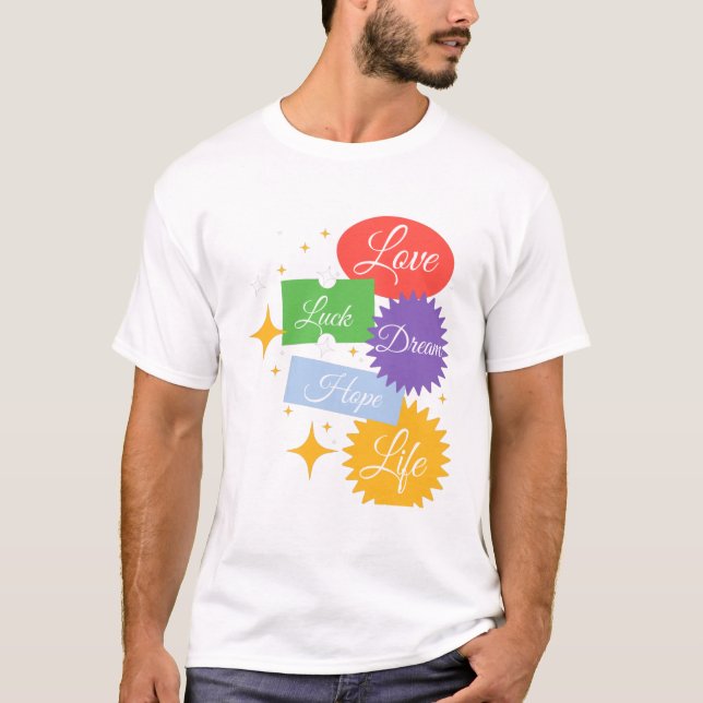 Einzigartiges Design  T-Shirt (Vorderseite)