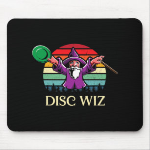 Einzigartiges Disc-Golf-Spieler-Geschenk Frisbees Mousepad