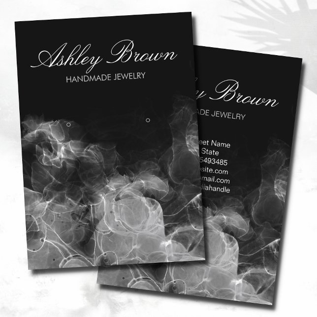 Einzigartiges Display für handgefertigte Schmuckst Visitenkarte (Von Creator hochgeladen)